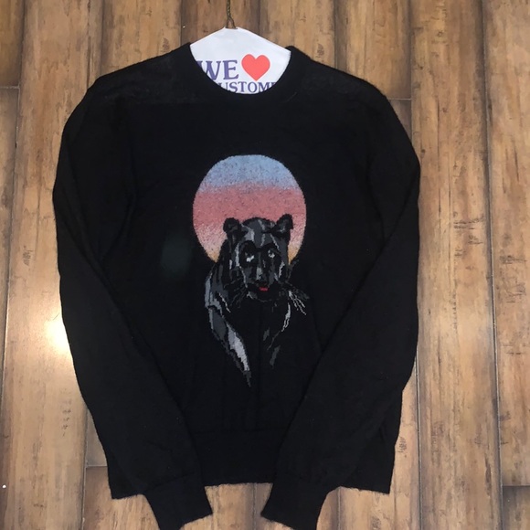 Saint Laurent Black Panther Sweater